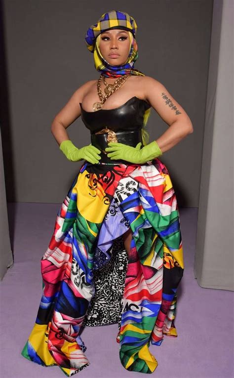 versace jumpsuit nicki minaj|Nicki Minaj Gets Slick in Latex Jumpsuit, Corset Belt and Versace .